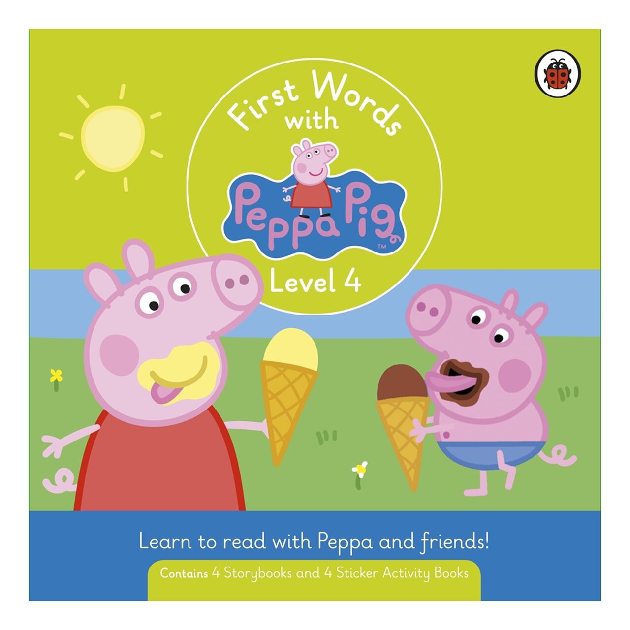 Peppa Pig First Words With Peppa Level 4 Box Set