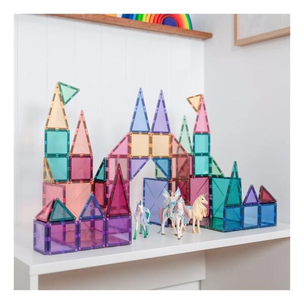 Connetix Pastel Başlangıç Seti - 64 Parça