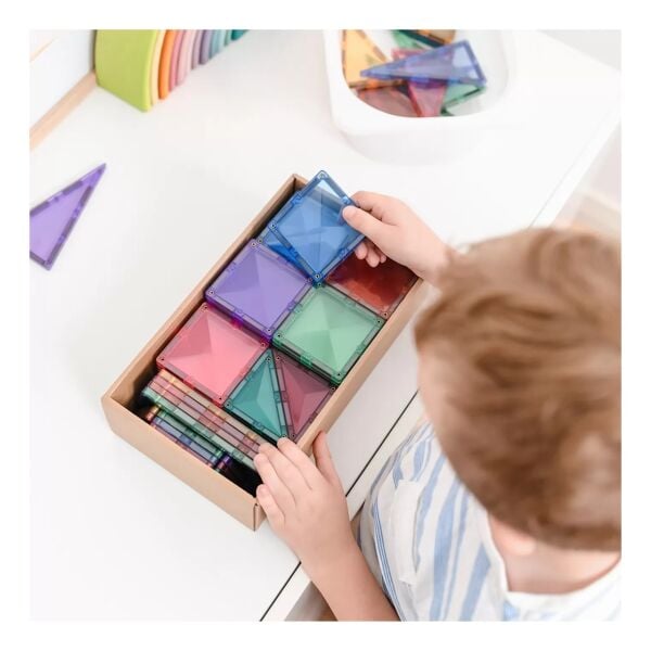 Connetix Pastel Başlangıç Seti - 64 Parça