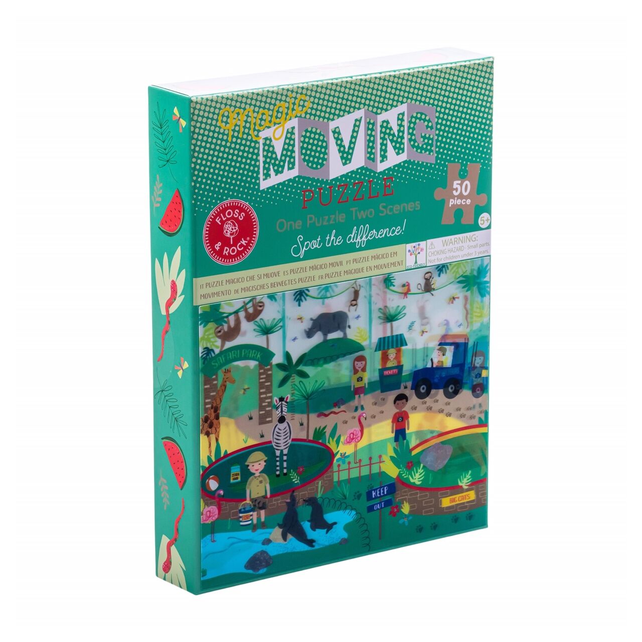 Floss Rock 50 Parça Sihirli Yap-Boz - Jungle