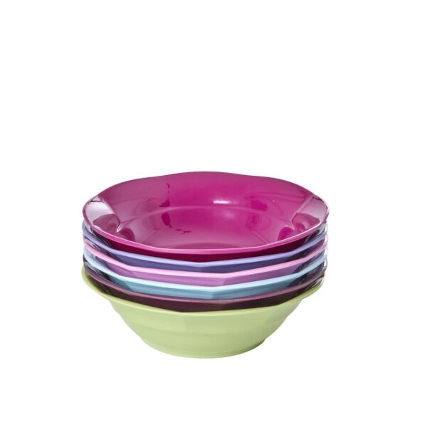 Melamin Çukur Tabak - Açık Mavi