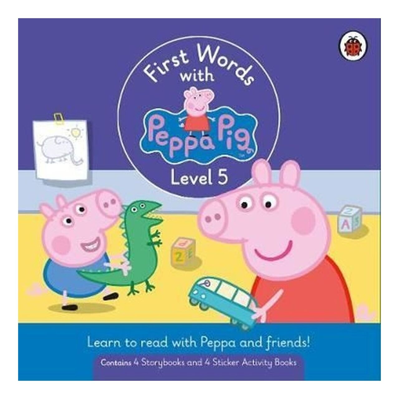 Peppa Pig First Words With Peppa Level 5 Box Set