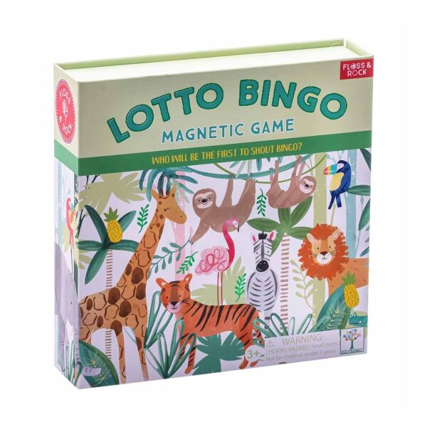 Floss Rock Mıknatıslı Bingo Şans Oyunu - Jungle