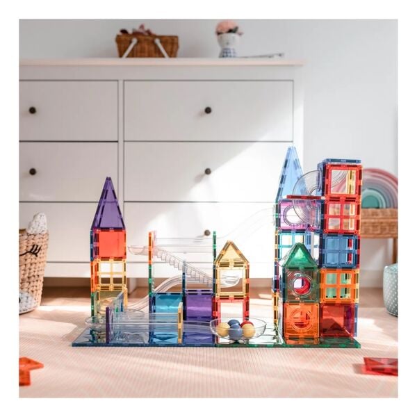 Connetix Rainbow Ball Run Set - 92 Parça