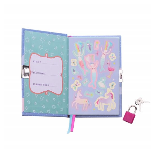 Floss Rock Kokulu Kilitli Günlük - Fantasy