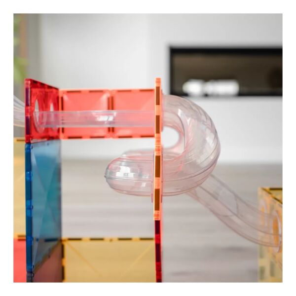 Connetix Rainbow Ball Run Expansion Set - 66 Parça