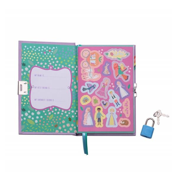 Floss Rock Kokulu Kilitli Günlük - Fairy Tale