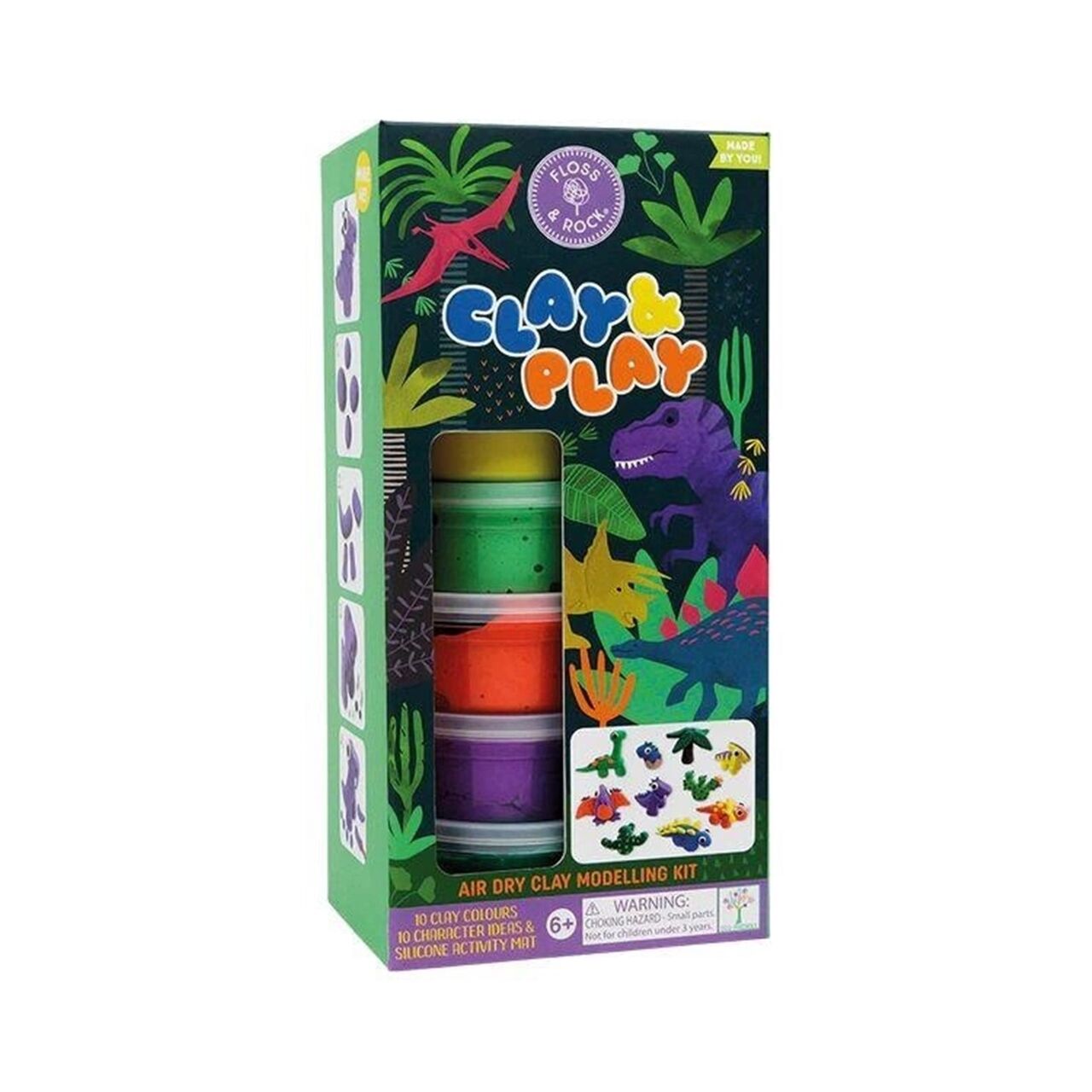 Floss & Rock Clay And Play Hava İle Kuruyan Kil Se