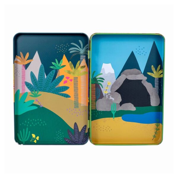 Floss Rock Taşınabilir Mıknatıslı Oyun - Dino