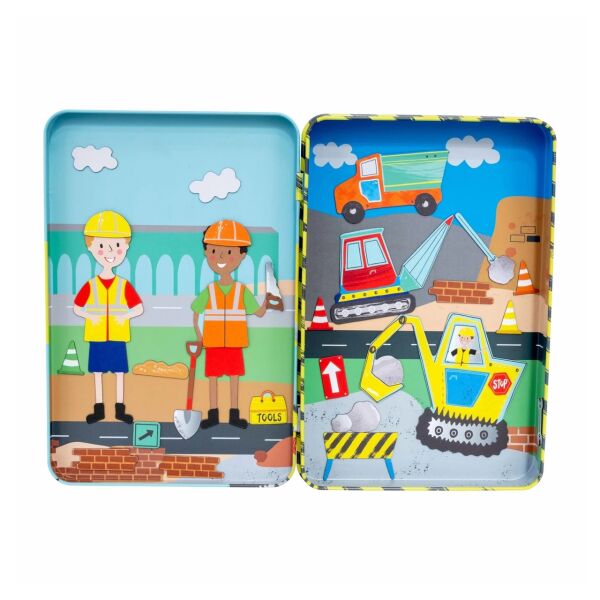 Taşınabilir Mıknatıslı Oyun - Construction