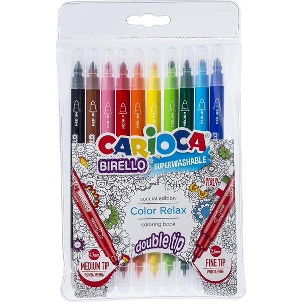 Keçeli Boya Çift Uçlu Süper Yıkanabilir Birello 10