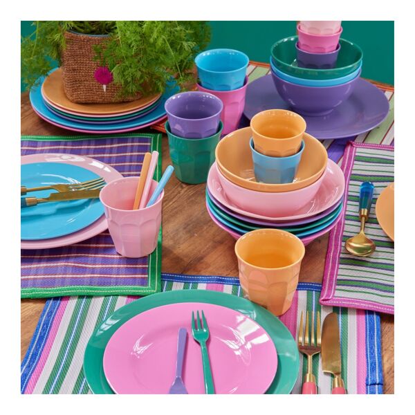 Melamin Yemek Tabağı - Pembe