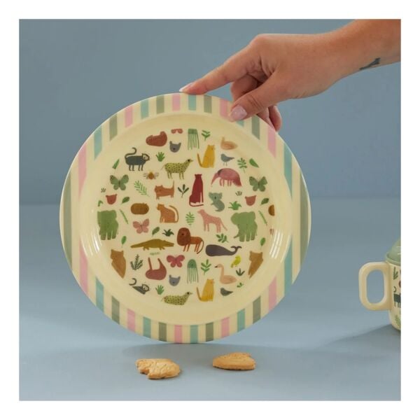 Melamin Çocuk Tabağı - Sweet Jungle