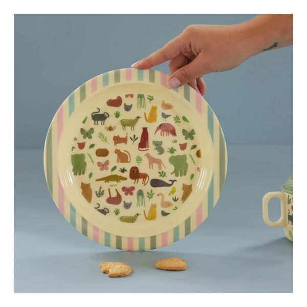 Melamin Çocuk Tabağı - Sweet Jungle