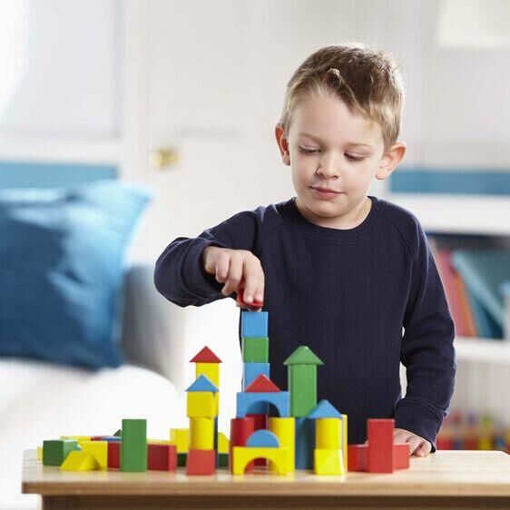 Melissa&Doug Ahşap Blok Seti