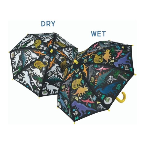 Floss Rock Renk Değiştiren Şemsiye - Dino