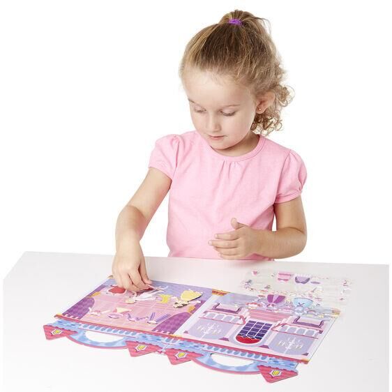Melissa&Doug Kabartmalı Tak Çıkar Seti - Prenses