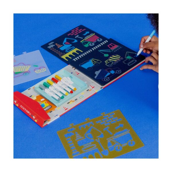 Floss Rock Chalk Board Eskiz Kitabı - Constuctıon