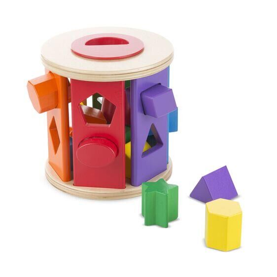 Melissa & Doug Döndür Eşleştir Şekil Bulmaca