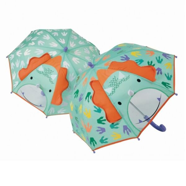 Floss Rock 3D Renk Değiştiren Şemsiye - Dino
