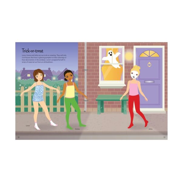 Sticker Dolly Dressing Halloween