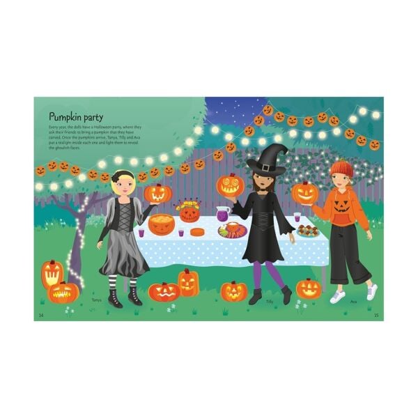 Sticker Dolly Dressing Halloween