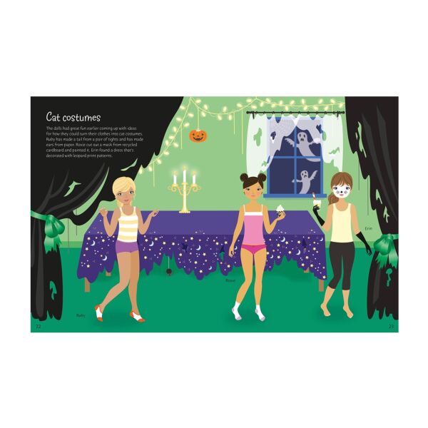 Sticker Dolly Dressing Halloween