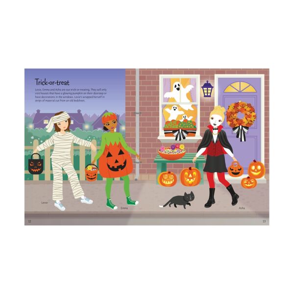 Sticker Dolly Dressing Halloween