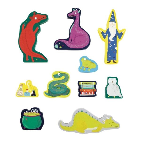 Floss Rock Ahşap Figürlü Oyun Kutuları - Spellboun