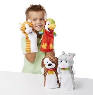 Melissa & Doug El kukla seti - Evcil Hayvanlar