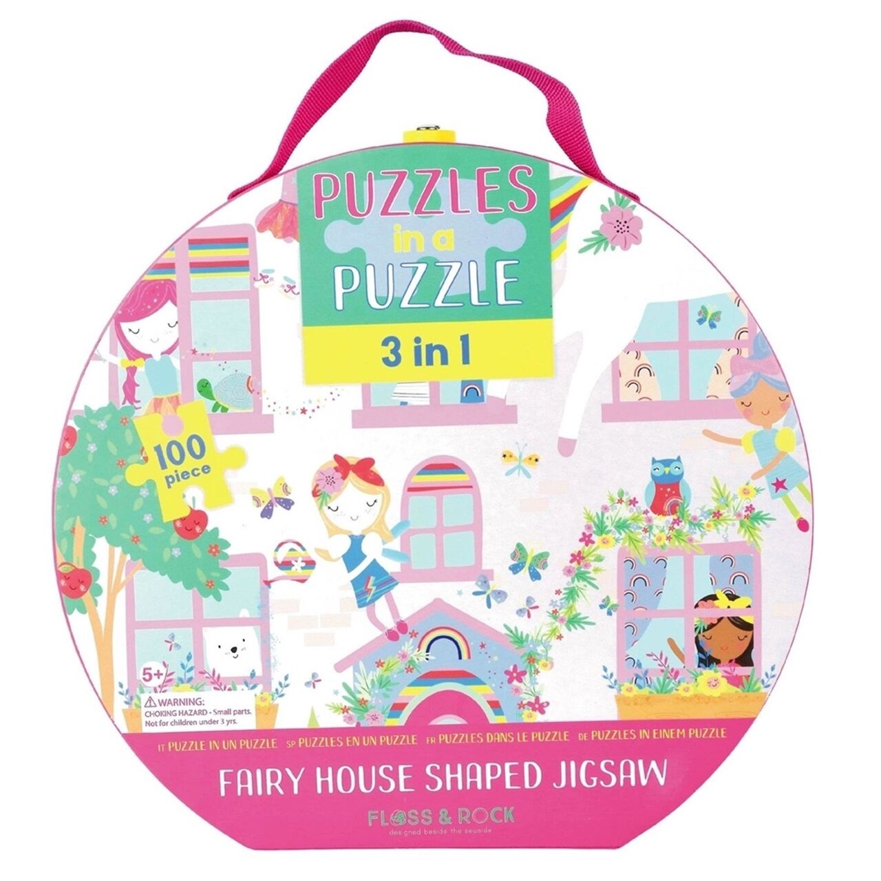 Floss Rock 3ü 1 Arada 100 Parça Yap Boz - Rainbow