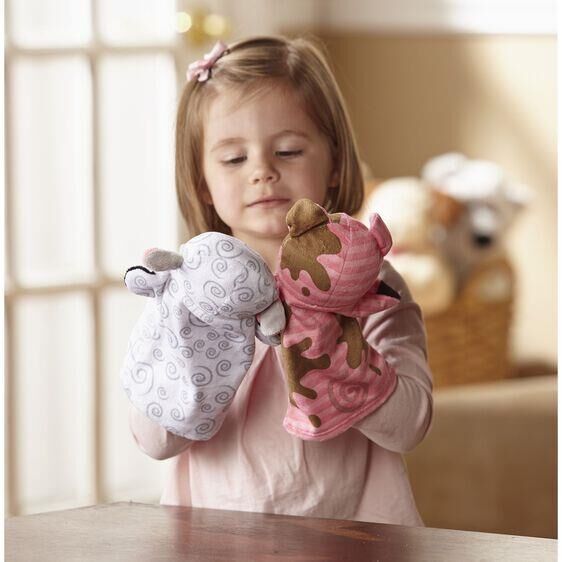 Melissa & Doug El kukla seti - Çiftlik Hayvanları