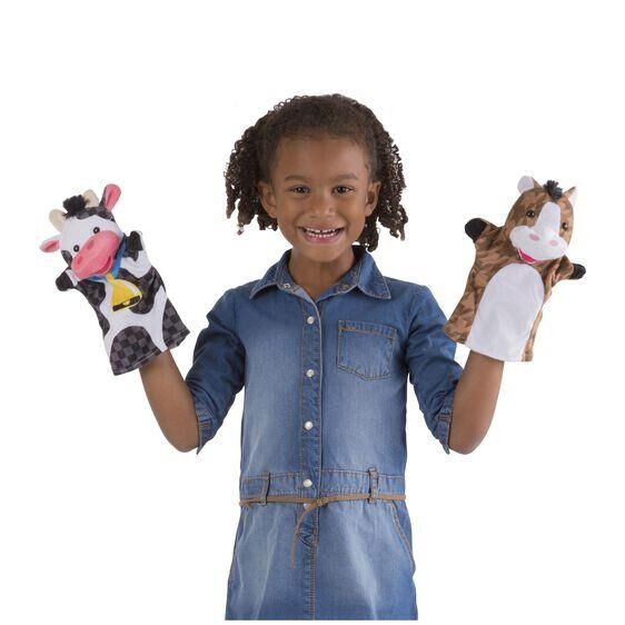 Melissa & Doug El kukla seti - Çiftlik Hayvanları