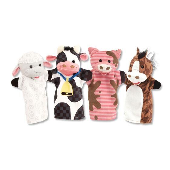 Melissa & Doug El kukla seti - Çiftlik Hayvanları