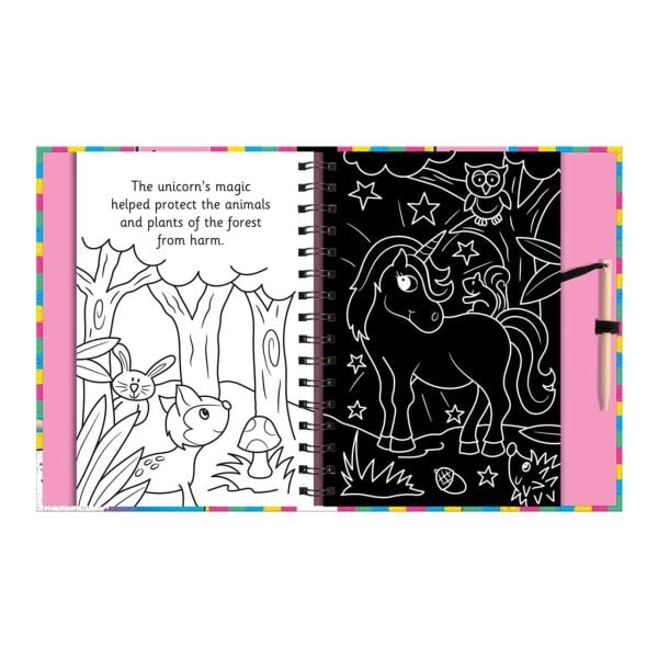 Scratch and Draw Unicorns