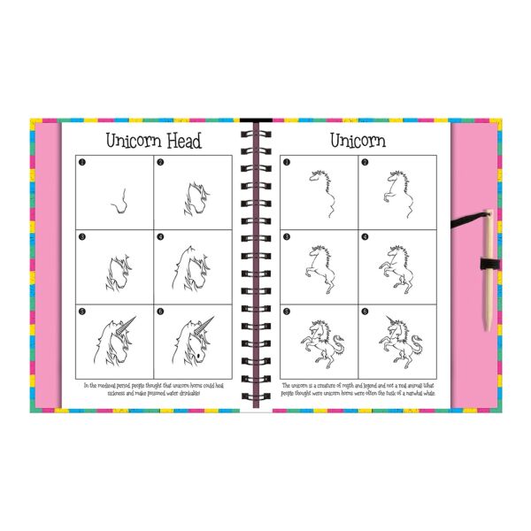Scratch and Draw Unicorns