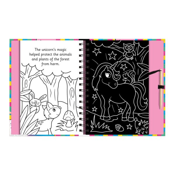 Scratch and Draw Unicorns