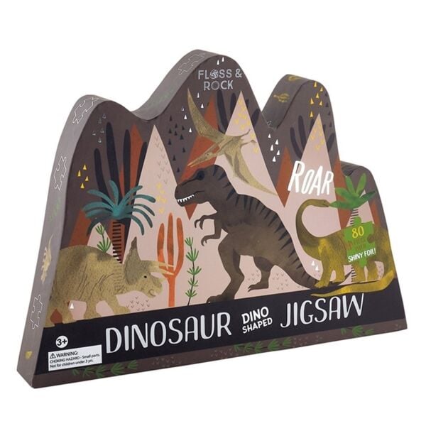 Floss Rock 80 Parça Dinazor Şekilli Yap Boz - Dino