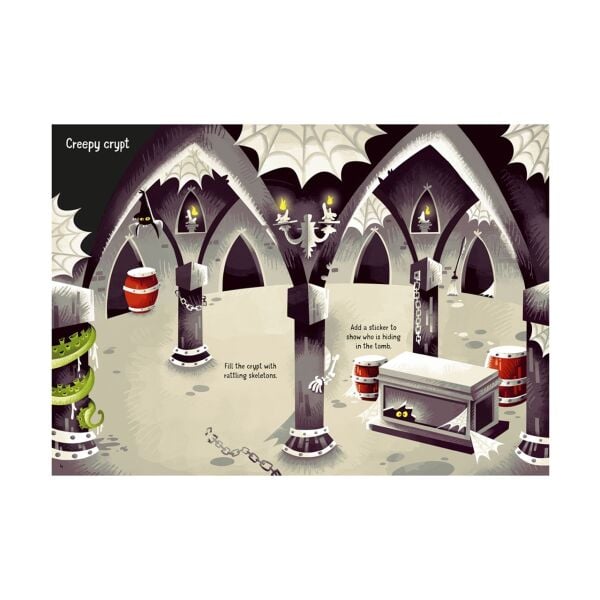 Sparkly Halloween Sticker Book