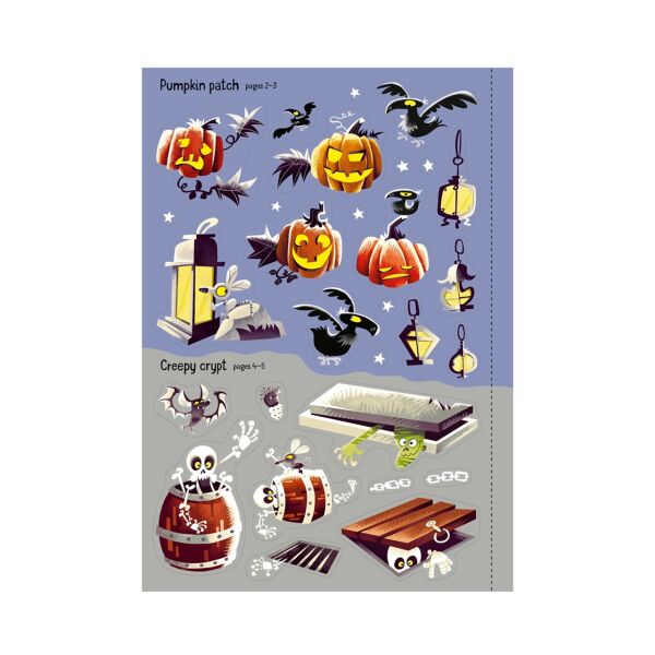 Sparkly Halloween Sticker Book