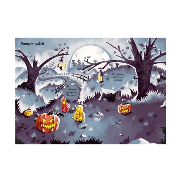 Sparkly Halloween Sticker Book