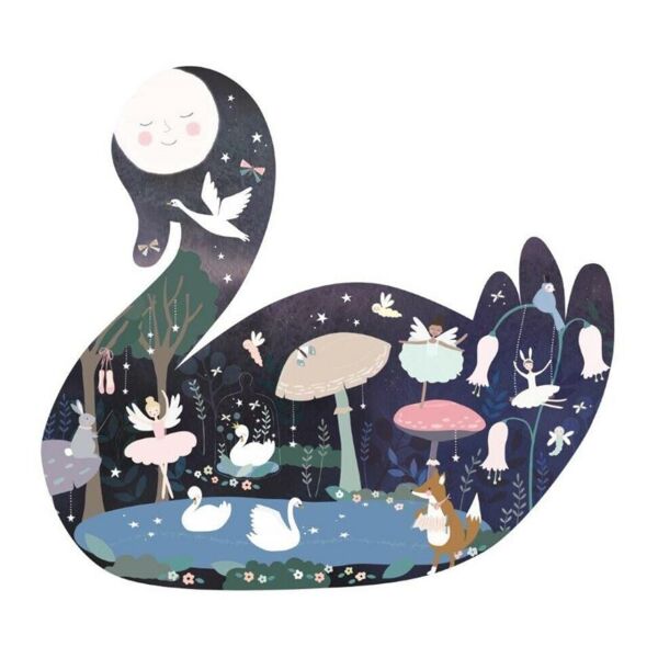 Floss Rock 40 Parça Kuğu Şekilli Yap Boz-Enchanted