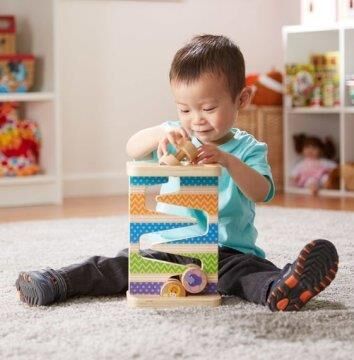 Melissa & Doug Ahşap Safari Zig-Zag Kule