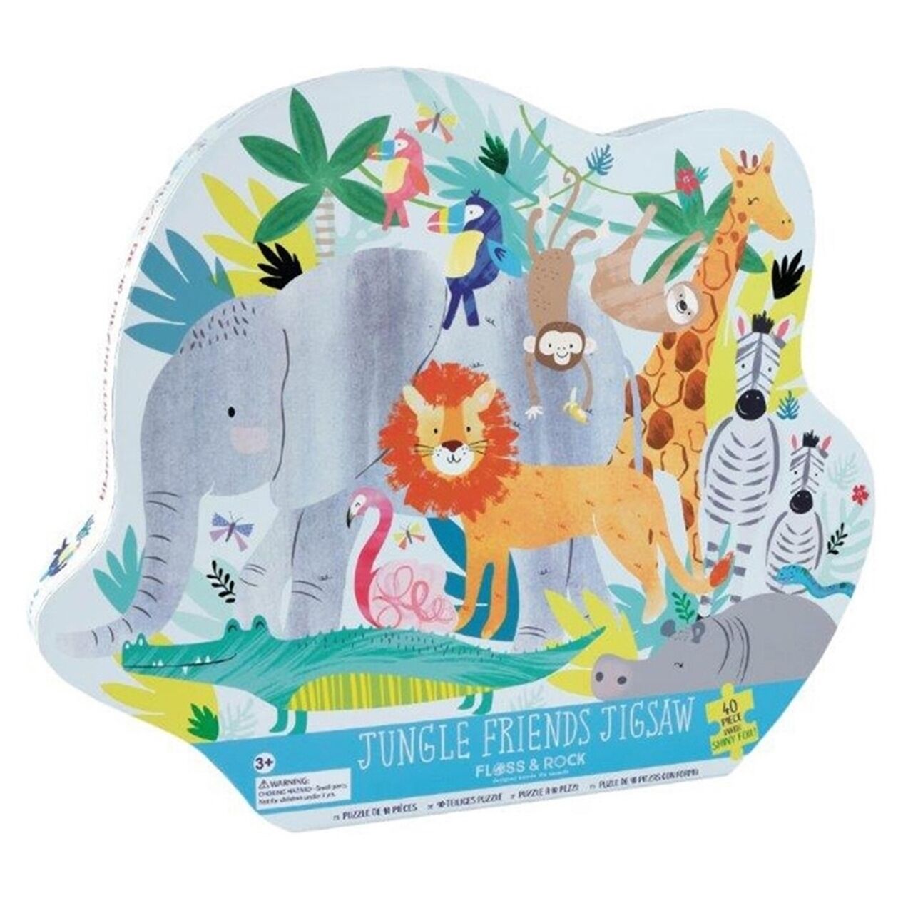 Floss Rock 40 Parça Fil Şekilli Yap Boz - Jungle