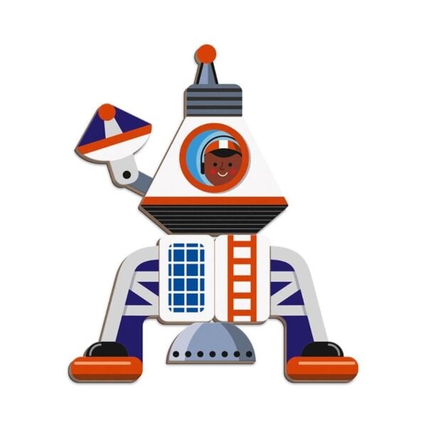 Janod Mıknatıslı Oyun Kitabı - Uzay