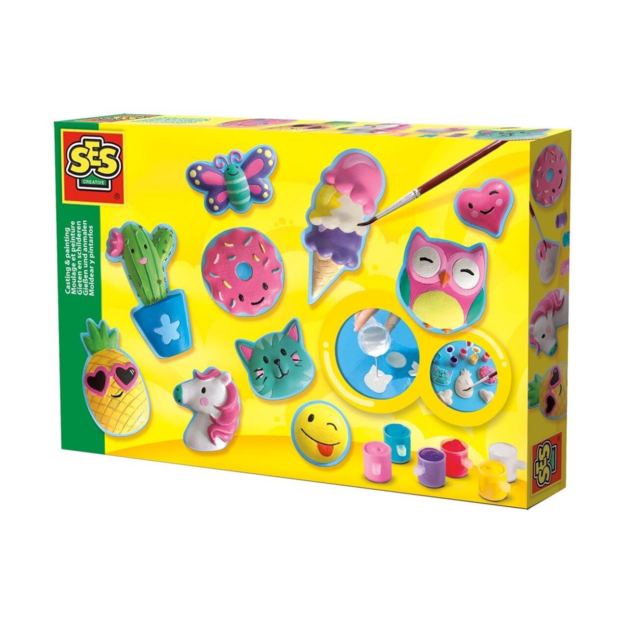 Kalıba Dök ve Boya - Mutlu Figürler