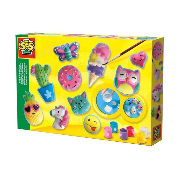 Kalıba Dök ve Boya - Mutlu Figürler