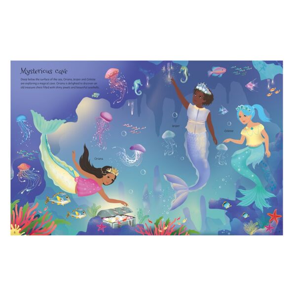 Sticker Dolly Dressing Mermaid Kingdom