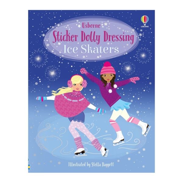 Sticker Dolly Dressing Ice Skaters