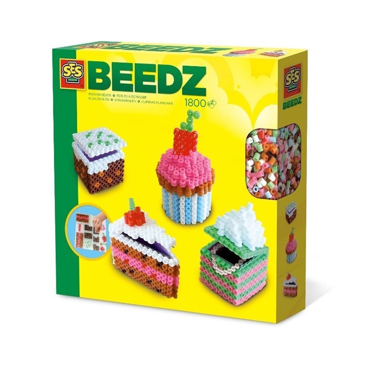 Beedz- Ütü Boncuk Seti - 3 Boyutlu Pastalar